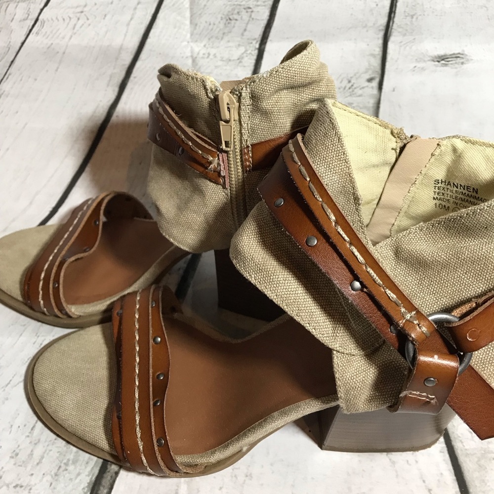 Block sandal/ heels | Sz 10